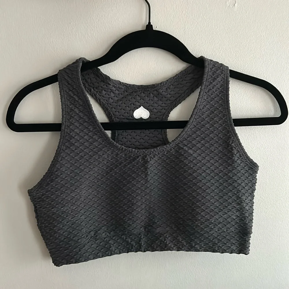 Booty by Brabants Croco Skin Scoop Sports Bra - Picture 2 of 3